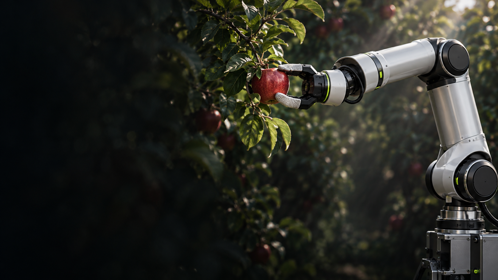 Robotic apple harvesting concept